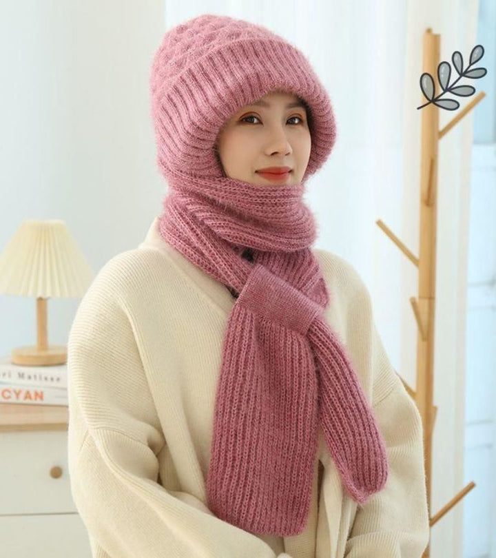 Faith - Conjunto de chapéu e cachecol de duas peças