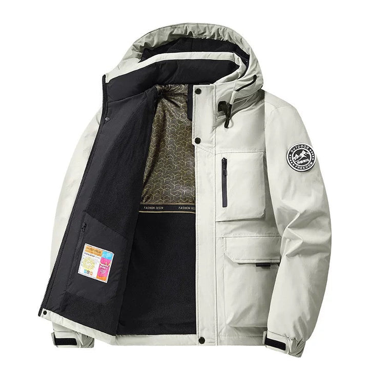 Jorge - Casaco com capuz casual e elegante