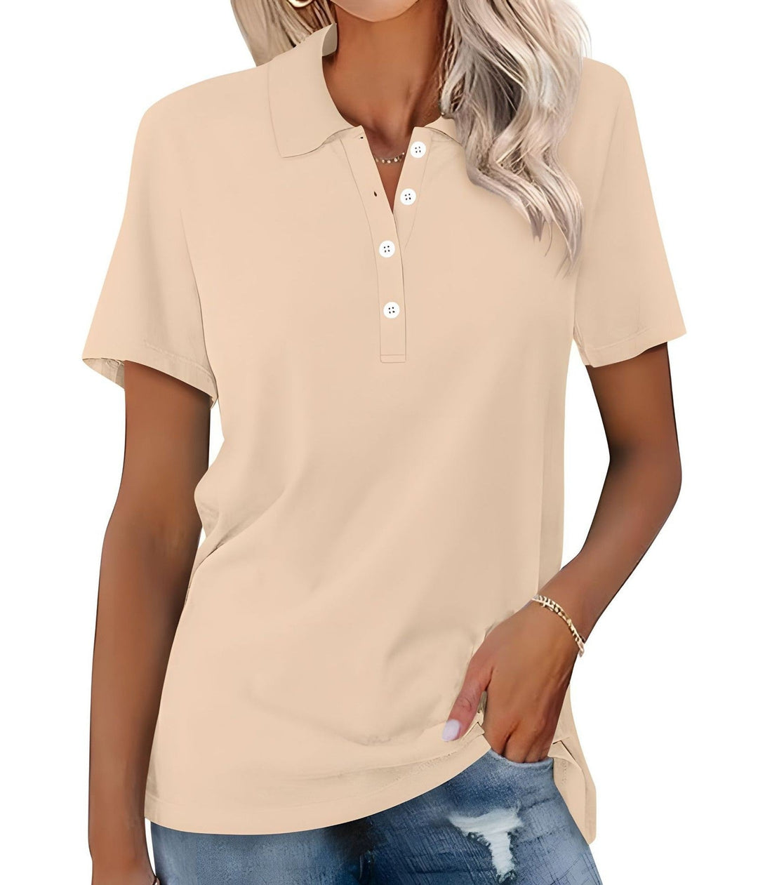 Jazlyn - Camisa polo elegante